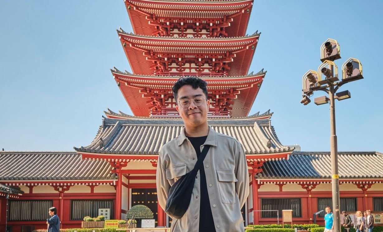 Nathan in Japan