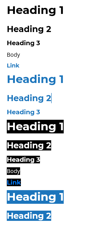 Portfolio Type Hierarchy