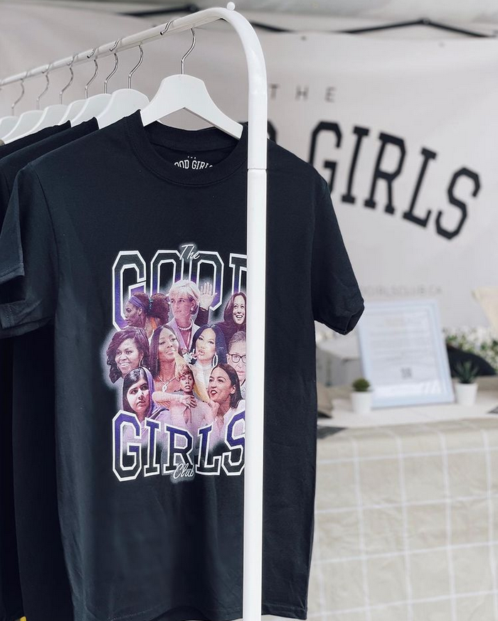 tggc shirt on display